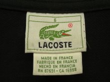 他の写真1: 80'S CHEMISE LACOSTE ポロシャツ ブラック フランス製 (VINTAGE)