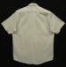 画像3: 70'S R.J.TOOMEY CO "CLERICAL COLLAR" フライフロント 半袖シャツ ホワイト USA製 (VINTAGE) (3)