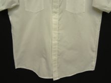 他の写真3: 70'S R.J.TOOMEY CO "CLERICAL COLLAR" フライフロント 半袖シャツ ホワイト USA製 (VINTAGE)