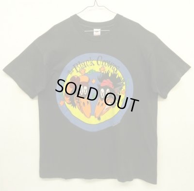 画像1: 90'S THE BLACK CROWES シングルステッチ 半袖 Tシャツ ブラック USA製 (VINTAGE)