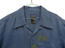 他の写真1: 00'S PATAGONIA "RHYTHM" ヘンプ/ポリ 刺繍入り 半袖 オープンカラーシャツ (VINTAGE)