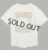 80'S BANANA REPUBLIC "サファリプリント" ポケット付き Tシャツ USA製 (VINTAGE)