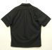 画像2: 90'S RALPH LAUREN "CALDWELL" コットン 半袖 オープンカラーシャツ ブラック (VINTAGE) (2)