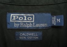 他の写真2: 90'S RALPH LAUREN "CALDWELL" コットン 半袖 オープンカラーシャツ ブラック (VINTAGE)