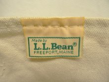 他の写真1: 80'S LL Bean レザーハンドル キャンバス トートバッグ パープル/ホワイト USA製 (VINTAGE)