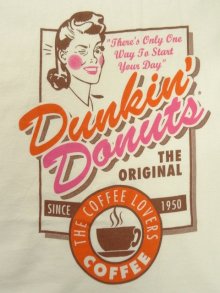 他の写真2: 90'S DUNKIN' DONUTS シングルステッチ 半袖 Tシャツ ホワイト USA製 (VINTAGE)