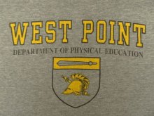 他の写真2: 90'S アメリカ軍 USMA "WEST POINT" シングルステッチ 半袖 Tシャツ ヘザーグレー USA製 (VINTAGE)