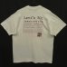 画像2: 90'S LEVIS 501 "AMNESTY DAY" シングルステッチ Tシャツ ホワイト USA製 (VINTAGE) (2)