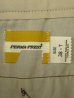 画像2: 80'S UNKNOWN "PERMA-PREST" ワークパンツ フラッシャー付き ブラウン (DEADSTOCK) (2)