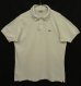 画像1: 70'S CHEMISE LACOSTE ポロシャツ ホワイト フランス製 (VINTAGE) (1)