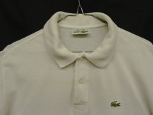 他の写真2: 70'S CHEMISE LACOSTE ポロシャツ ホワイト フランス製 (VINTAGE)