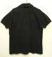 画像2: 80'S CHEMISE LACOSTE ポロシャツ ブラック フランス製 (VINTAGE) (2)