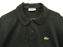 他の写真2: 80'S CHEMISE LACOSTE ポロシャツ ブラック フランス製 (VINTAGE)