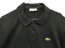 他の写真2: 80'S CHEMISE LACOSTE ポロシャツ ブラック フランス製 (VINTAGE)