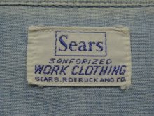 他の写真2: 50'S SEARS シャンブレー 半袖 ワークシャツ ブルー (VINTAGE)