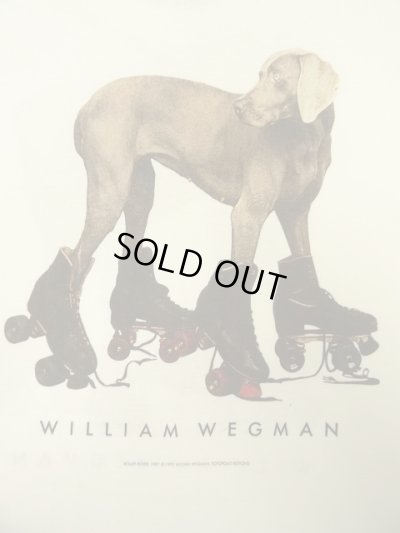 画像4: 90'S WILLIAM WEGMAN "ROLLER ROVER"  両面プリント FOTOFOLIO製 Tシャツ (DEADSTOCK)