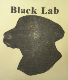 他の写真1: 90'S BLACK LAB シングルステッチ 半袖 Tシャツ オフホワイト USA製 (VINTAGE)