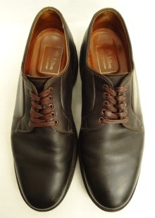 他の写真1: ALDEN 94318 オイルドレザー プレーントゥシューズ ダークブラウン USA製 (USED)