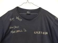 他の写真1: 90'S RALPH LAUREN シングルステッチ 抜染プリント 半袖 Tシャツ ネイビー (VINTAGE)