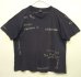 画像1: 90'S RALPH LAUREN シングルステッチ 抜染プリント 半袖 Tシャツ ネイビー (VINTAGE) (1)