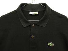 他の写真2: 80'S CHEMISE LACOSTE ポロシャツ ブラック フランス製 (VINTAGE)