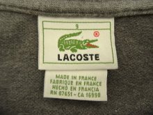 他の写真1: 80'S CHEMISE LACOSTE ポロシャツ チャコールヘザー フランス製 (VINTAGE)