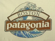 他の写真3: 90'S PATAGONIA "BOSTONストア限定" 黒タグ 北斎波プリント 半袖Tシャツ USA製 (VINTAGE)