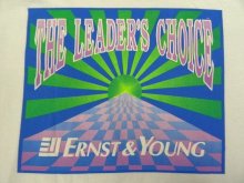 他の写真3: 90'S ERNST & YOUNG "THE LEADER'S CHOICE" シングルステッチ 両面プリント Tシャツ USA製 (VINTAGE)