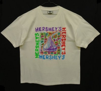 画像1: 90'S HERSHEY'S 半袖 Tシャツ ホワイト USA製 (VINTAGE)