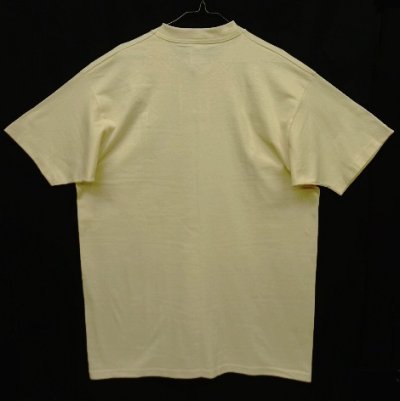 画像2: 90'S BETSY BOWEN "POND" シングルステッチ  半袖 Tシャツ ナチュラル USA製 (DEADSTOCK)
