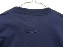他の写真2: 90'S PATAGONIA 黒タグ オーバルロゴ刺繍 長袖 ポケット付きTシャツ ネイビー トルコ製 (VINTAGE)