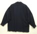 画像2: 90'S RALPH LAUREN レーヨン フラップ付きポケット 長袖 オープンカラーシャツ ネイビー (VINTAGE) (2)