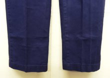 他の写真2: 80'S DICKIES 874 コットン100% ワークパンツ ダークブルー 42TALONジップ USA製 (VINTAGE)