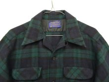 他の写真1: 70'S PENDLETON "BOARD SHIRT" ウール オープンカラーシャツ チェック柄 USA製 (VINTAGE)