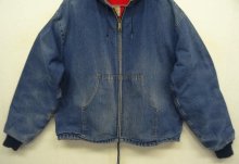 他の写真3: 80'S CARHARTT 裏地付き 裾リブ無し デニムパーカー インディゴ (VINTAGE)