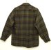 画像2: 60'S PENDLETON "BOARD SHIRT" ウール オープンカラーシャツ チェック柄 USA製 (VINTAGE) (2)