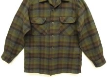 他の写真3: 60'S PENDLETON "BOARD SHIRT" ウール オープンカラーシャツ チェック柄 USA製 (VINTAGE)