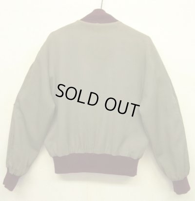 画像6: 50'S RELIANCE リバーシブル サテン/コットン スーベニアジャケット CONMARジップ (VINTAGE)