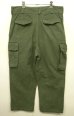 画像4: 50'S フランス空軍 "AIR FORCE仕様" M47 フィールドパンツ 前期型 DK OLIVE (VINTAGE) (4)