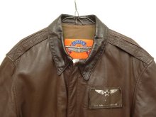 他の写真1: 90'S COOPER SPORTSWEAR "A-2" レザー フライトジャケット ブラウン USA製 (VINTAGE)