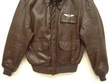 他の写真3: 90'S COOPER SPORTSWEAR "A-2" レザー フライトジャケット ブラウン USA製 (VINTAGE)