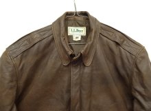 他の写真1: 80'S LL Bean "THINSULATE入り" A-2 レザー フライトジャケット USA製 (VINTAGE)