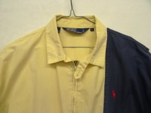 他の写真1: 90'S RALPH LAUREN 三角タグ コットン カラーブロック ドリズラージャケット (VINTAGE)