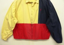 他の写真3: 90'S RALPH LAUREN 三角タグ コットン カラーブロック ドリズラージャケット (VINTAGE)