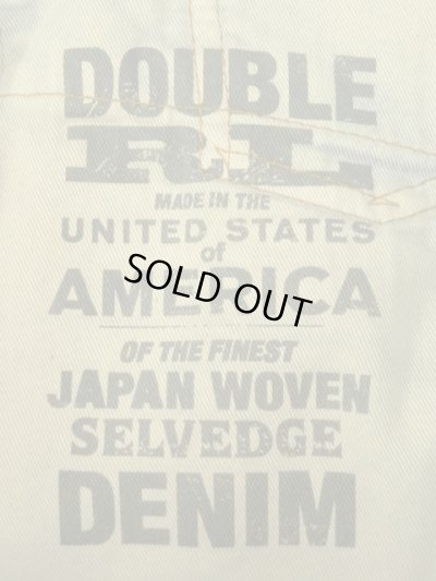 画像3: RRL "ボルチモア" バックルバック 赤耳付き 日本製デニム インディゴ USA製 (USED)