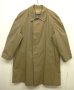 画像1: 80'S BURBERRYS "COTTON100%" バルマカーンコート KHAKI 玉虫色 イングランド製 (VINTAGE) (1)