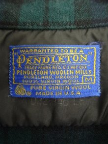 他の写真2: 70'S PENDLETON "BOARD SHIRT" ウール オープンカラーシャツ チェック柄 USA製 (VINTAGE)