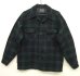 画像1: 70'S PENDLETON "BOARD SHIRT" ウール オープンカラーシャツ チェック柄 USA製 (VINTAGE) (1)