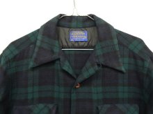 他の写真1: 70'S PENDLETON "BOARD SHIRT" ウール オープンカラーシャツ チェック柄 USA製 (VINTAGE)