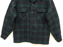 他の写真3: 70'S PENDLETON "BOARD SHIRT" ウール オープンカラーシャツ チェック柄 USA製 (VINTAGE)